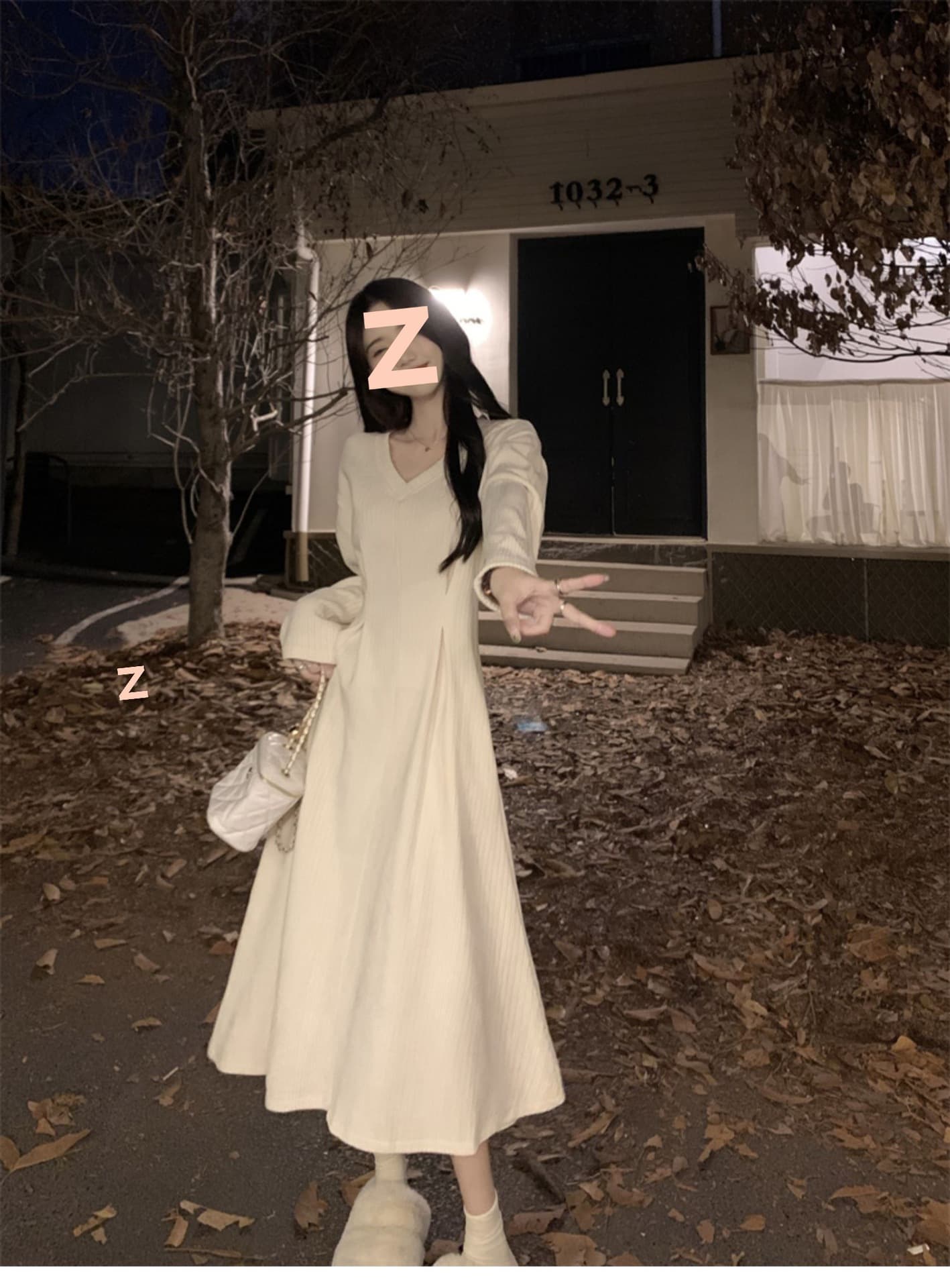 大人ワンピース ロング レトロ調フレア大人ワンピース