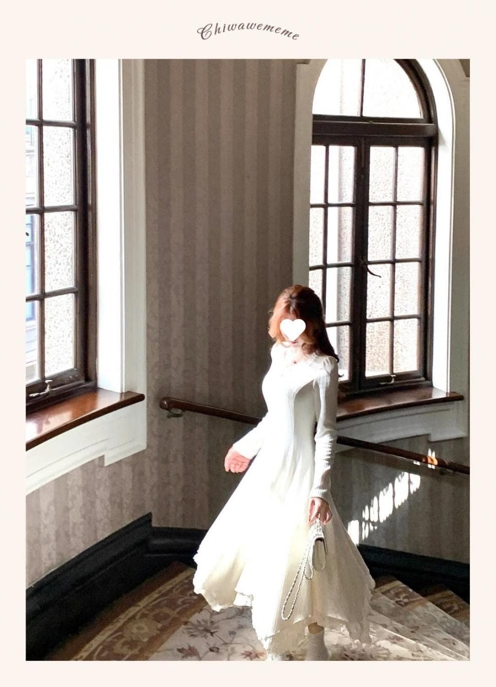 大人ワンピース ロング 優雅なプリーツニットワンピース