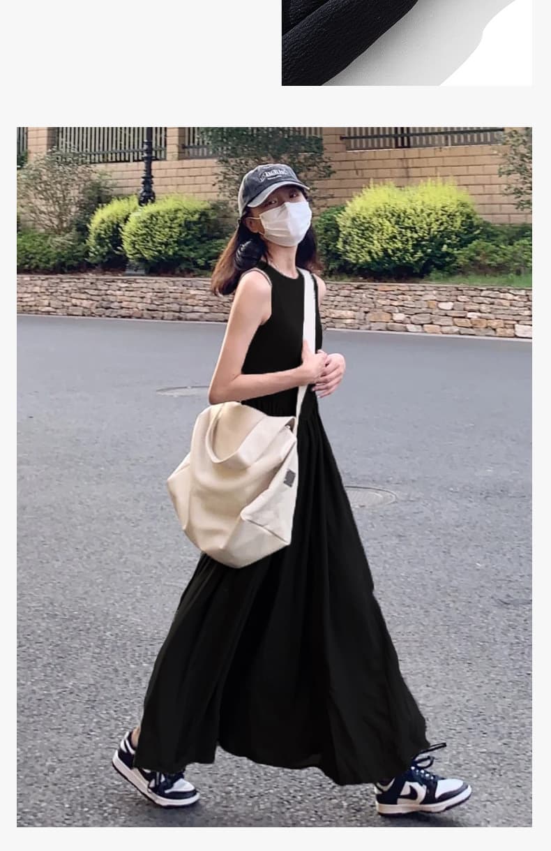 大人ワンピース ロング シンプルロングワンピース
