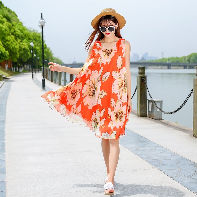 大人ワンピース ロング シルエットワンピース