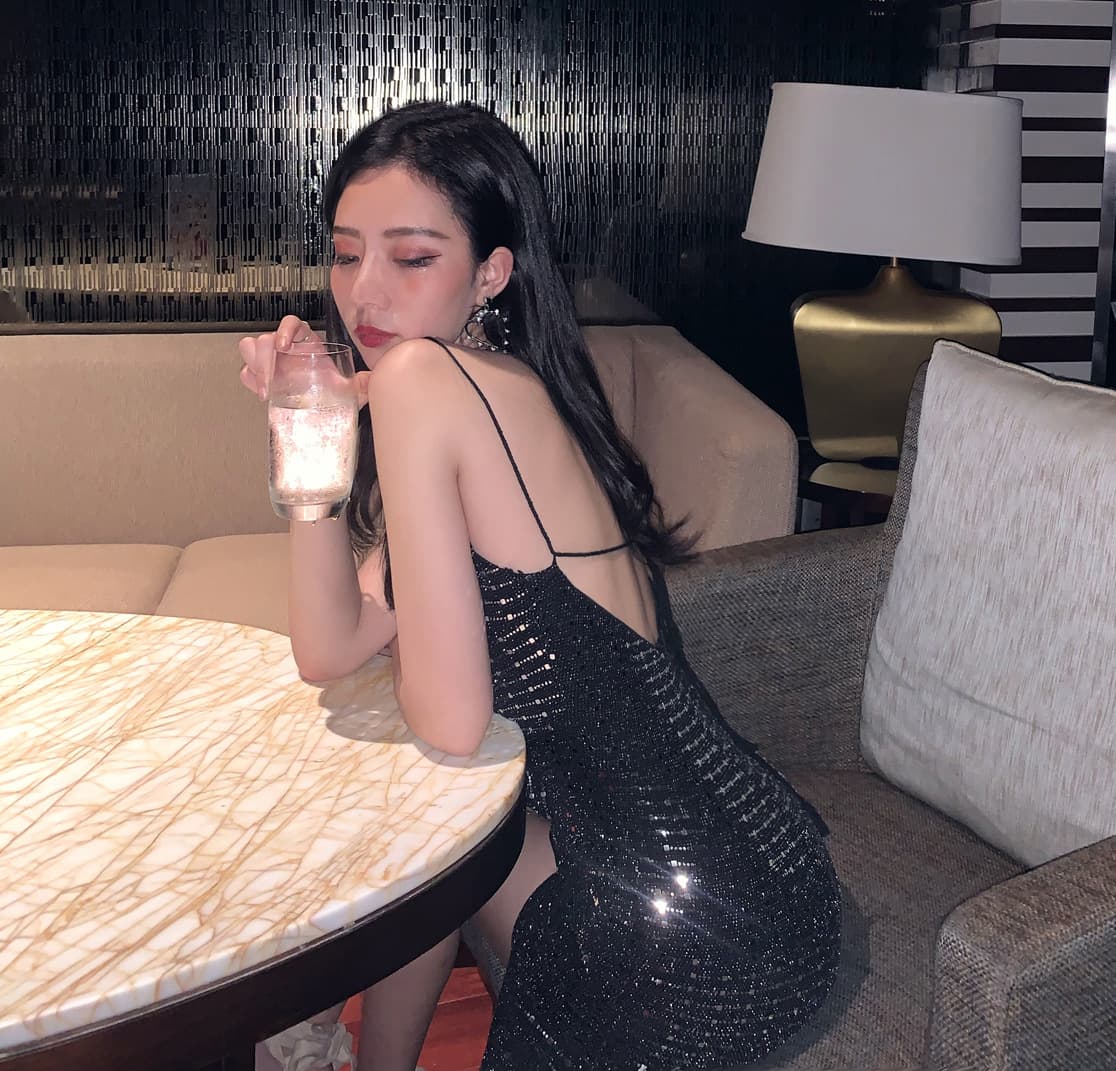 大人ワンピース ミニ 煌めき大人キャミワンピース