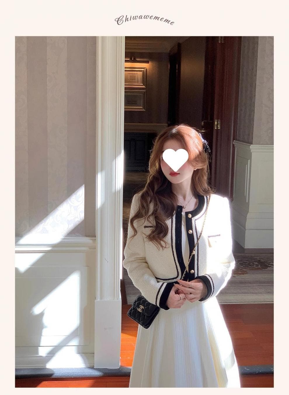 大人ワンピース ロング 優雅なプリーツニットワンピース