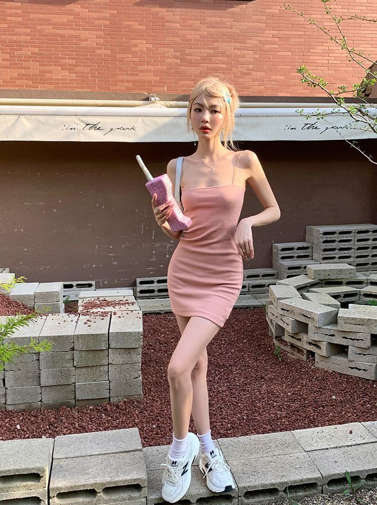 大人ワンピース ミニ スリム美シルエット大人ワンピース