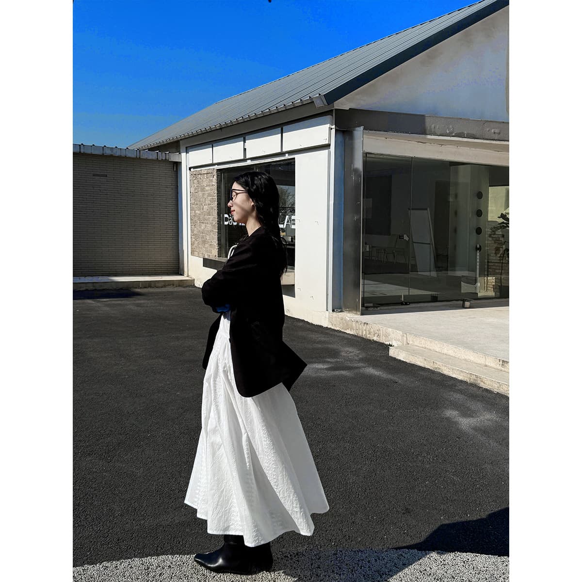 大人ワンピース ロング たっぷりギャザー ティアード