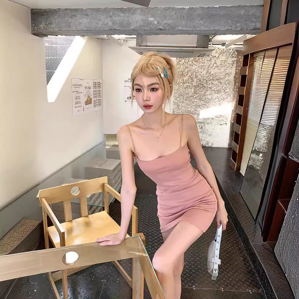 大人ワンピース ミニ スリム美シルエット大人ワンピース
