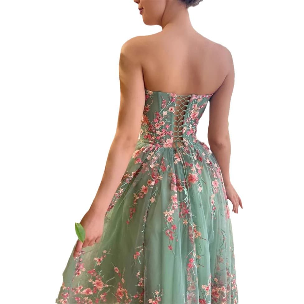 大人ワンピース ロング 桜舞う シフォンドレスワンピース