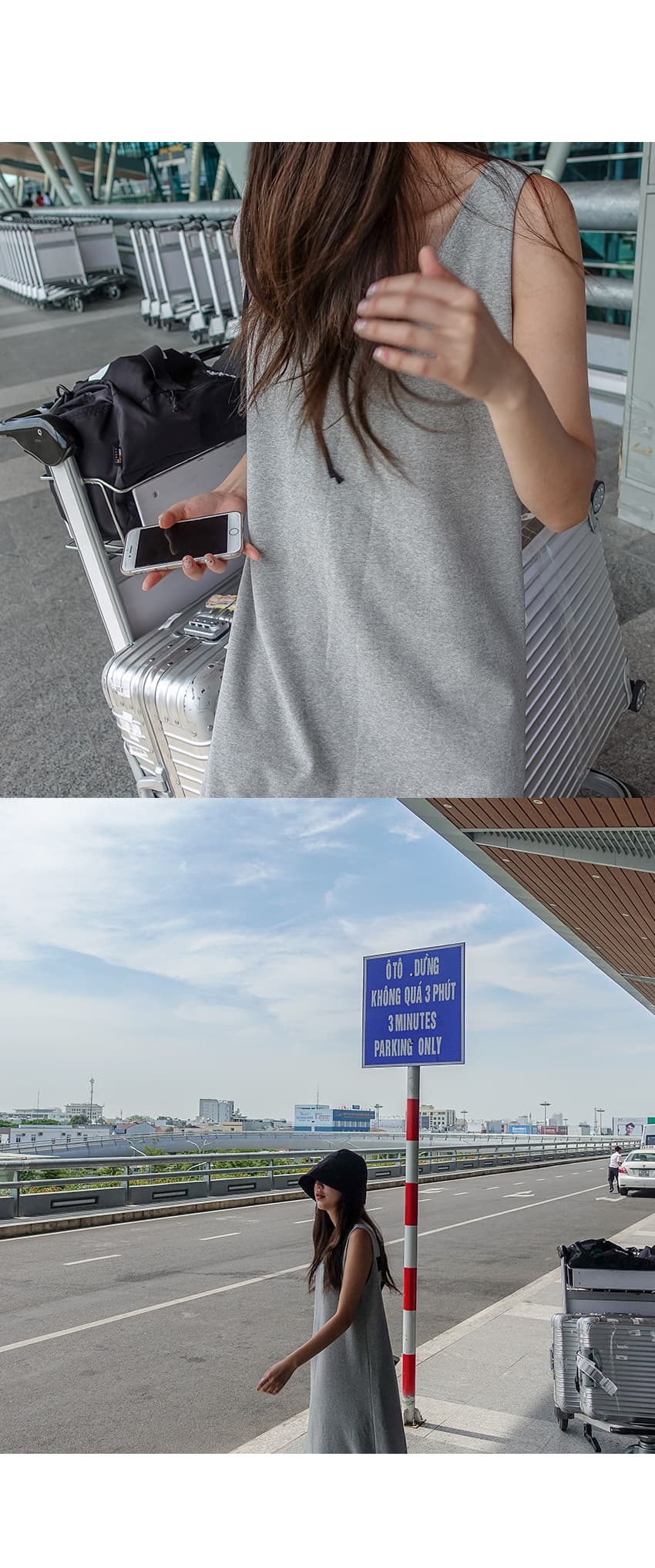 大人ワンピース ロング 楽ちんスリムシルエットワンピース